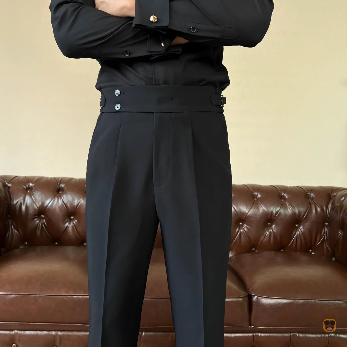 ComfortFlex Dress Pants Sidetab Elastic Trousers - Buyseekr