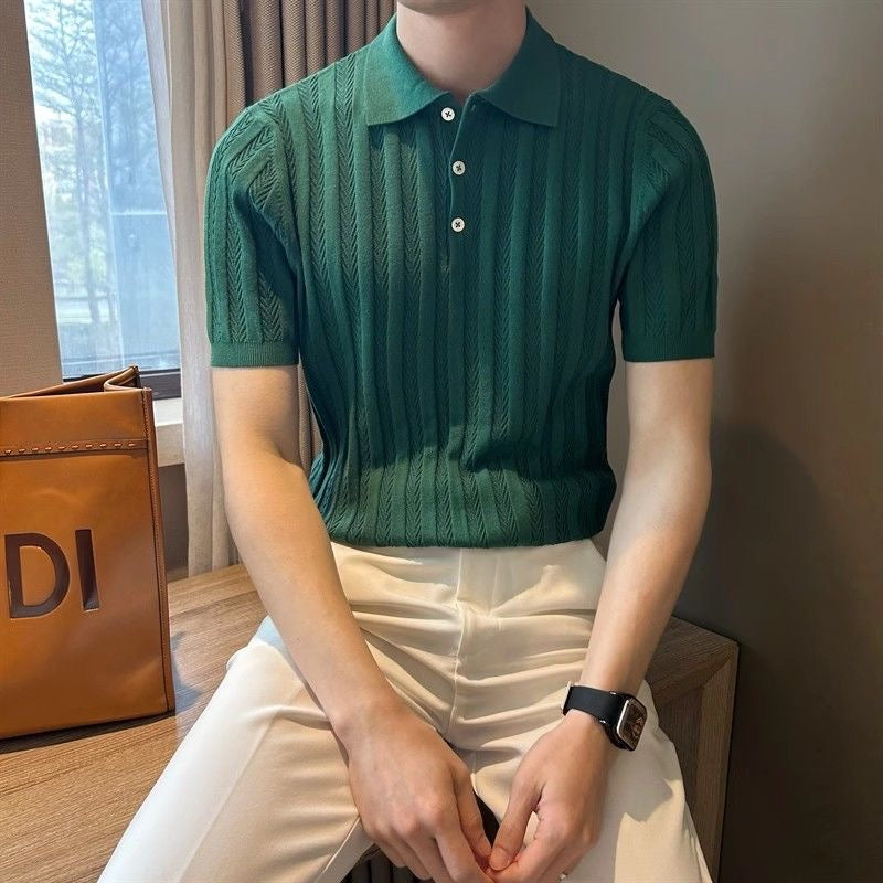 Chic Italian Business Polo