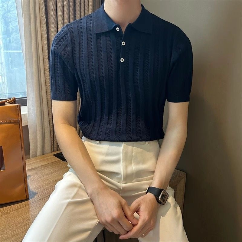Chic Italian Business Polo