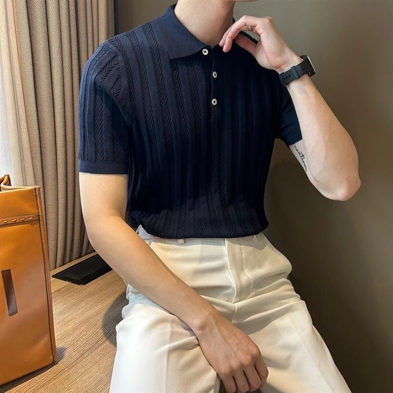 Chic Italian Business Polo