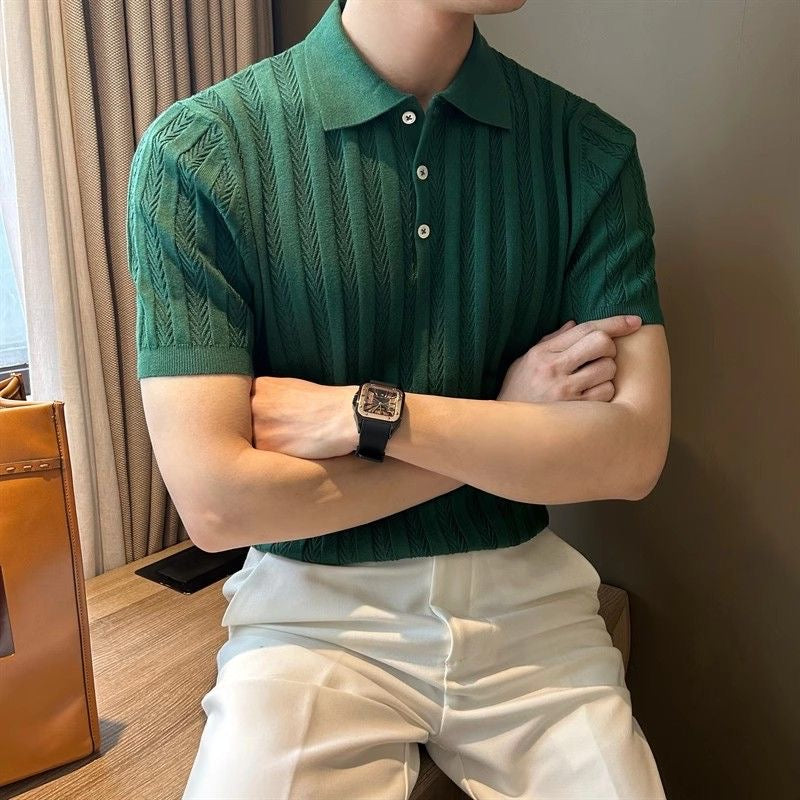 Chic Italian Business Polo