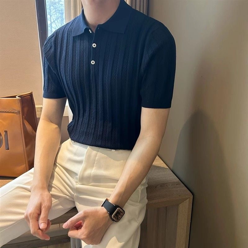 Chic Italian Business Polo
