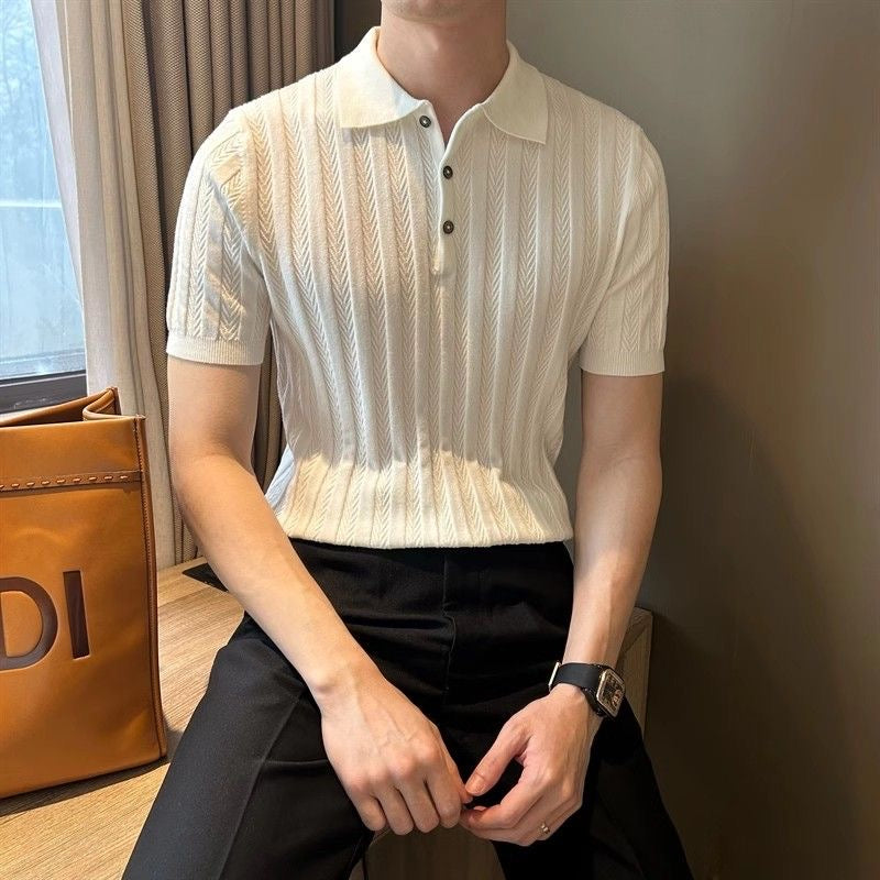 Chic Italian Business Polo
