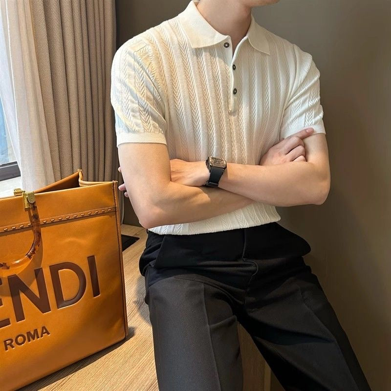 Chic Italian Business Polo