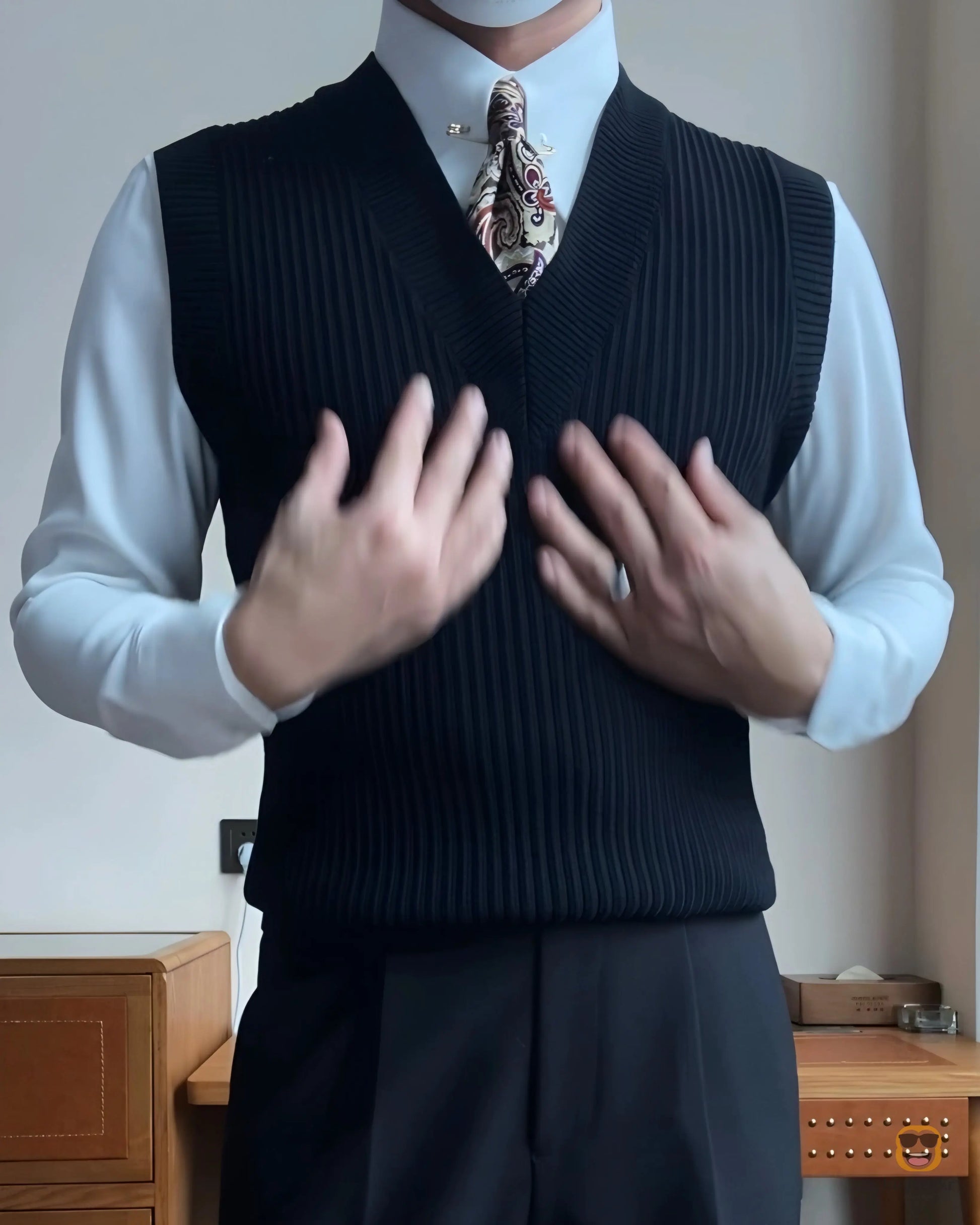 Cozy Knit Waistcoat Magic My Store