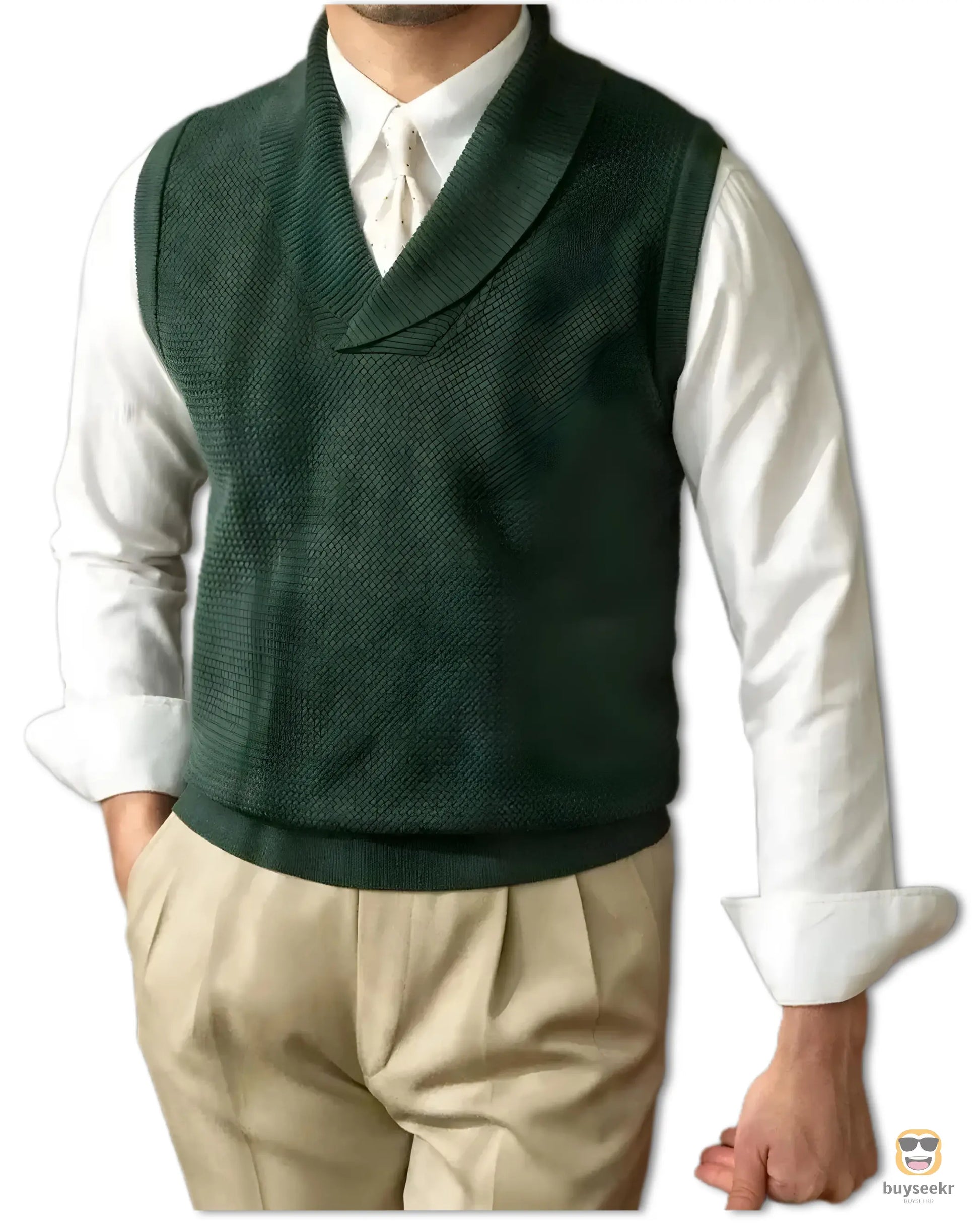 Cozy Knit Wool Vest My Store