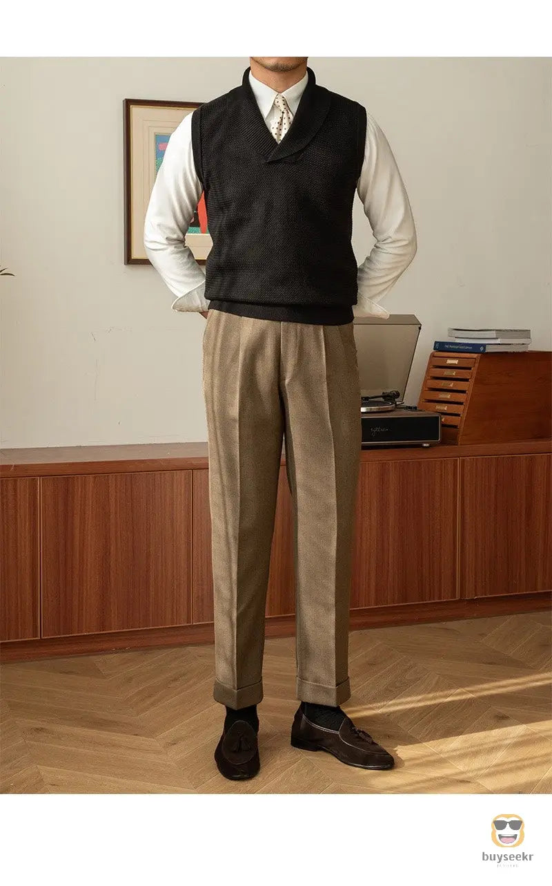 Cozy Knit Wool Vest - Buyseekr