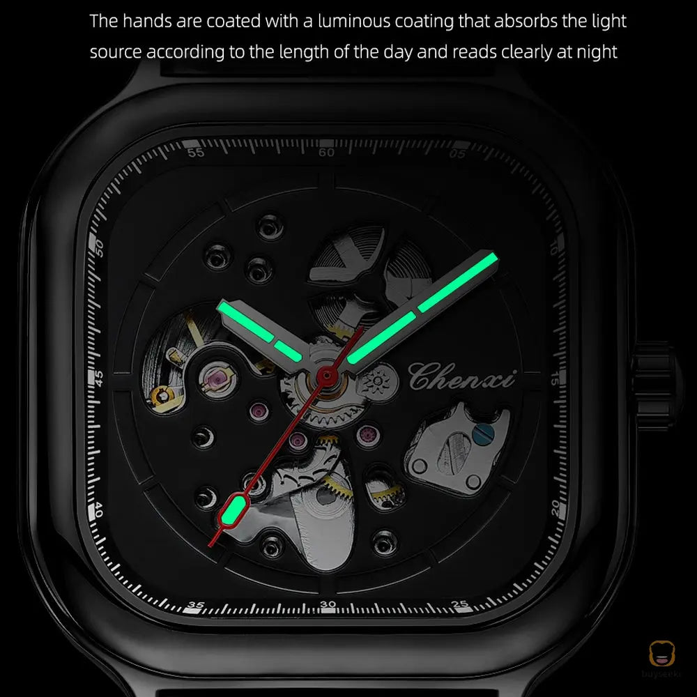 Elegant Men's Automatic Watch - Buyseekr