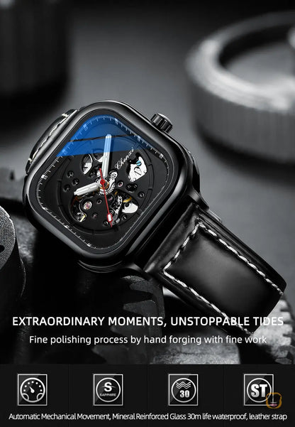 Elegant Men's Automatic Watch - Buyseekr