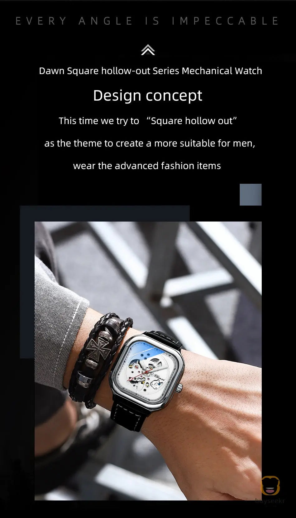 Elegant Men's Automatic Watch - Buyseekr