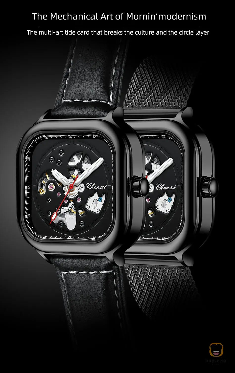 Elegant Men's Automatic Watch - Buyseekr