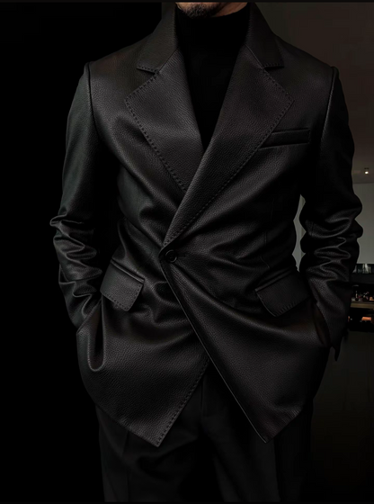 Handcrafted Heritage Full-Grain Sheepskin Jacket