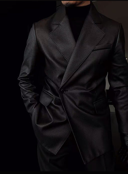 Handcrafted Heritage Full-Grain Sheepskin Jacket