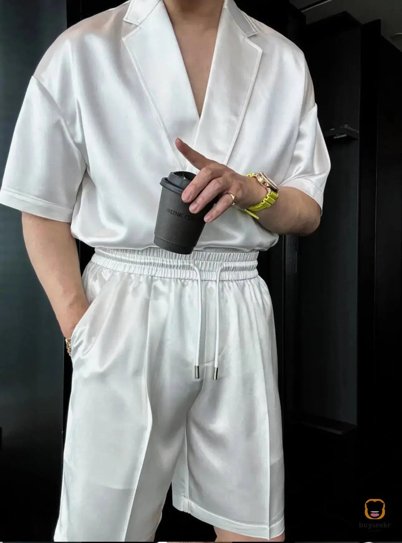 Stylish V-Neck Summer Set Buyseekr