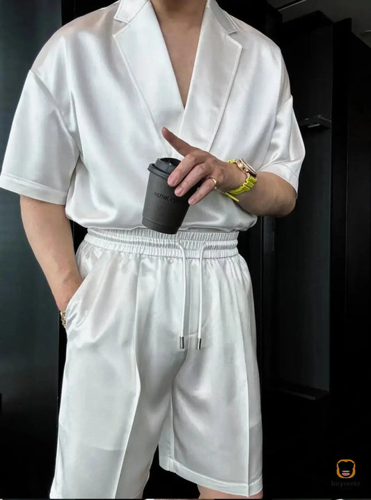 Stylish V-Neck Summer Set Buyseekr