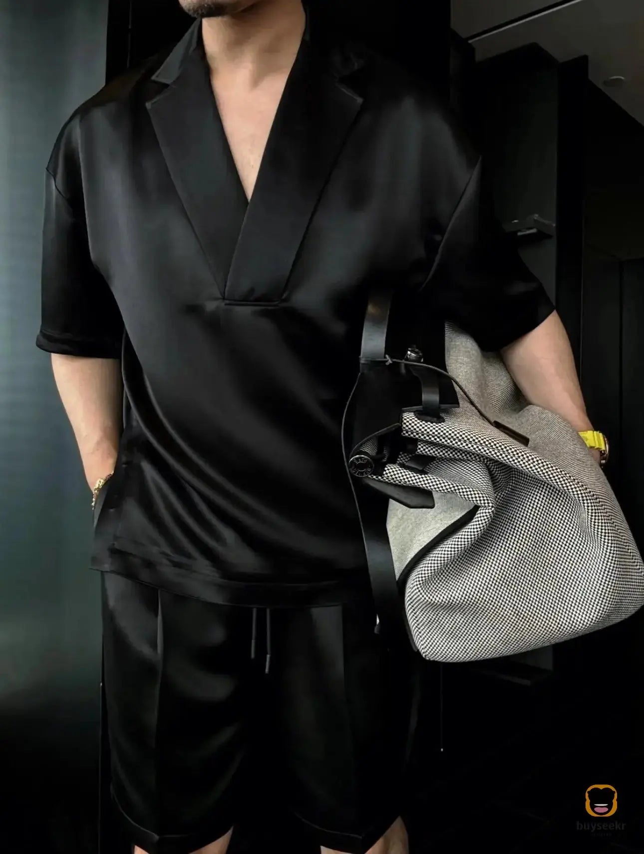Stylish V-Neck Summer Set Buyseekr