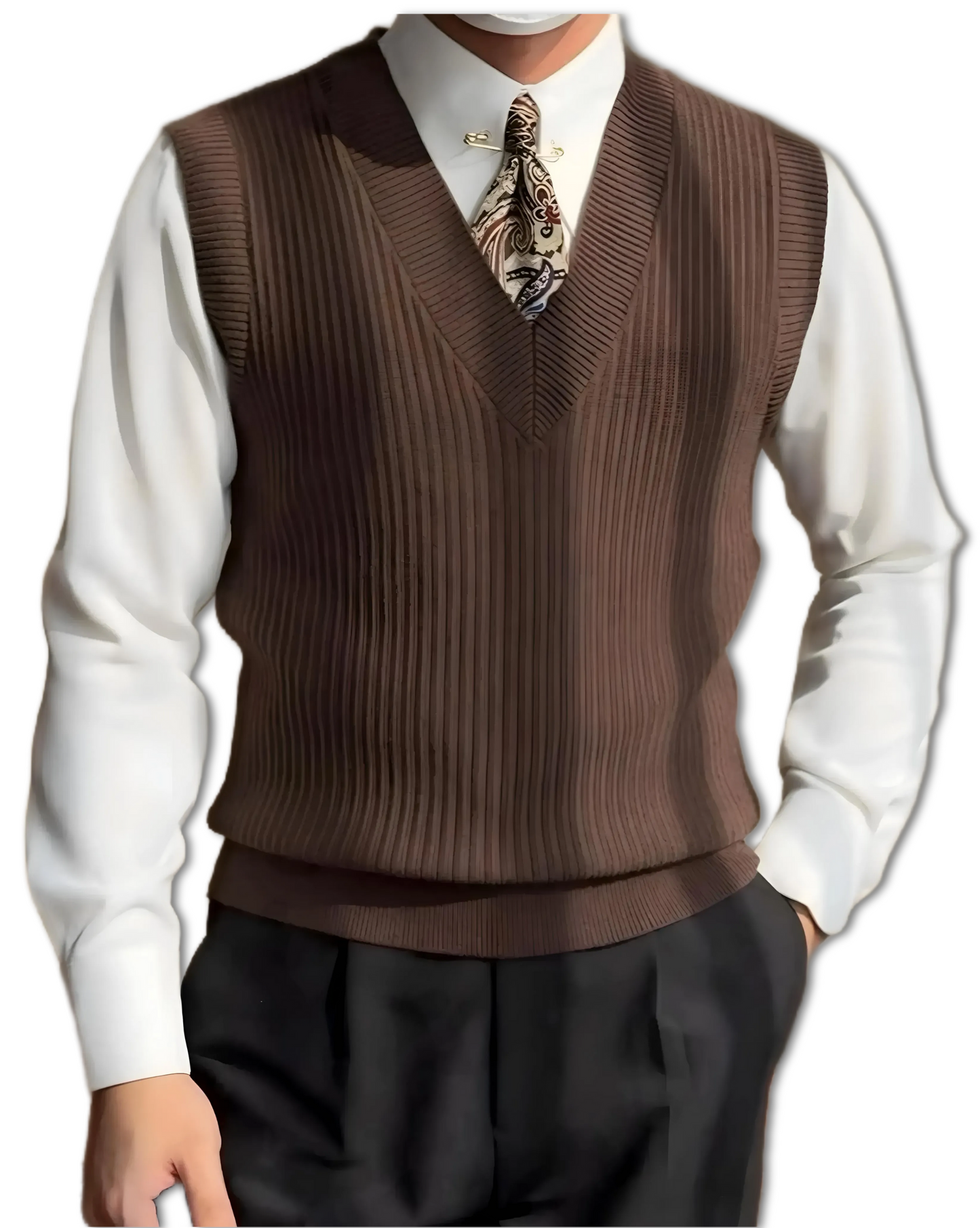 Cozy Knit Waistcoat Magic