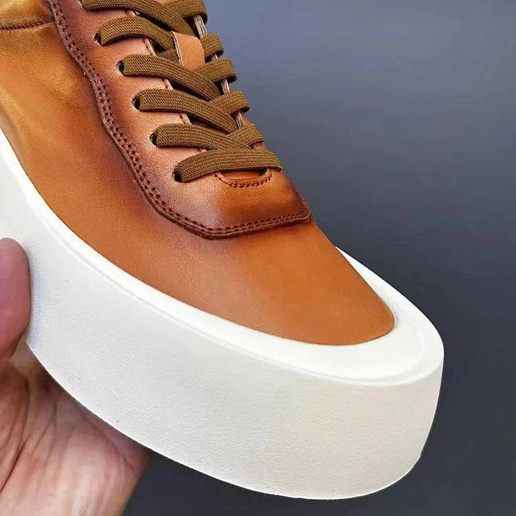 Handcrafted Leather Skate Shoes