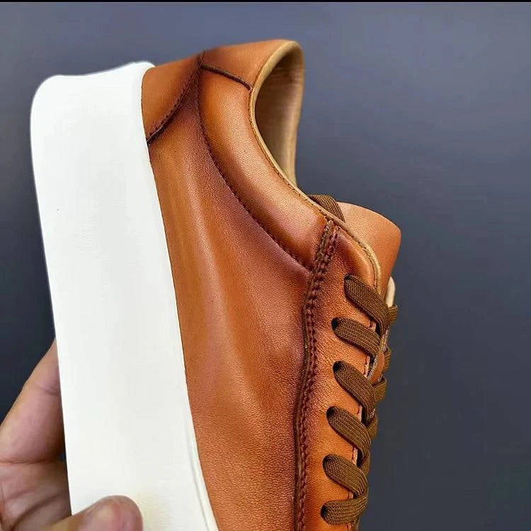 Handcrafted Leather Skate Shoes