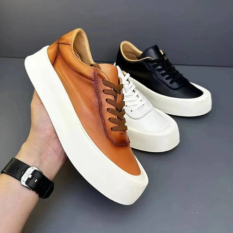 Handcrafted Leather Skate Shoes