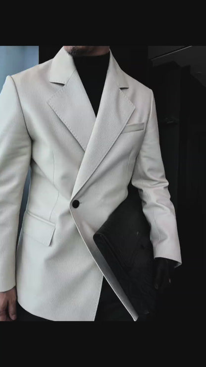 Handcrafted Heritage Full-Grain Sheepskin Jacket