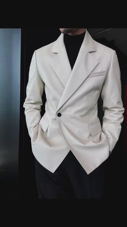 Handcrafted Heritage Full-Grain Sheepskin Jacket